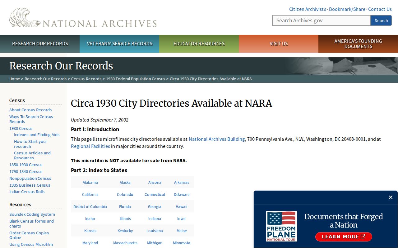 Laguna Hills city directory National Archives Orange County directories