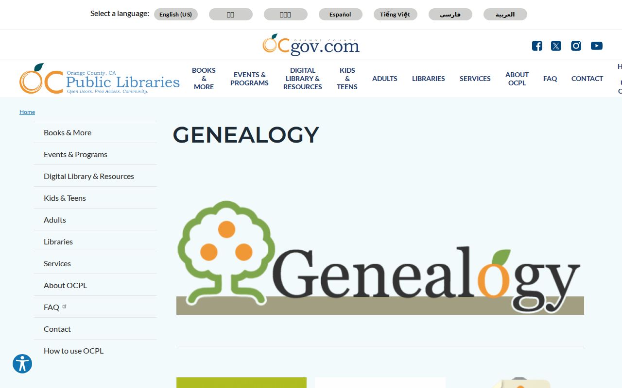 Laguna Hills city directory library genealogy resources