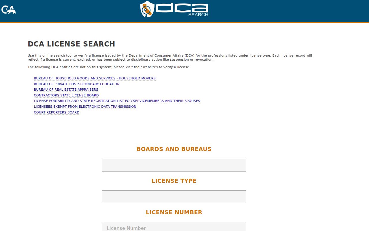 Laguna Hills residents directory California professional license search
